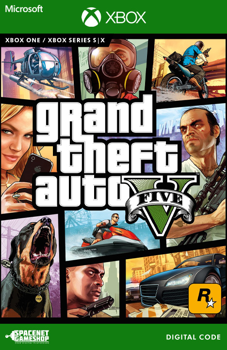 Grand Theft Auto V GTA 5 [Xbox One & Series Bundle] CD-Key